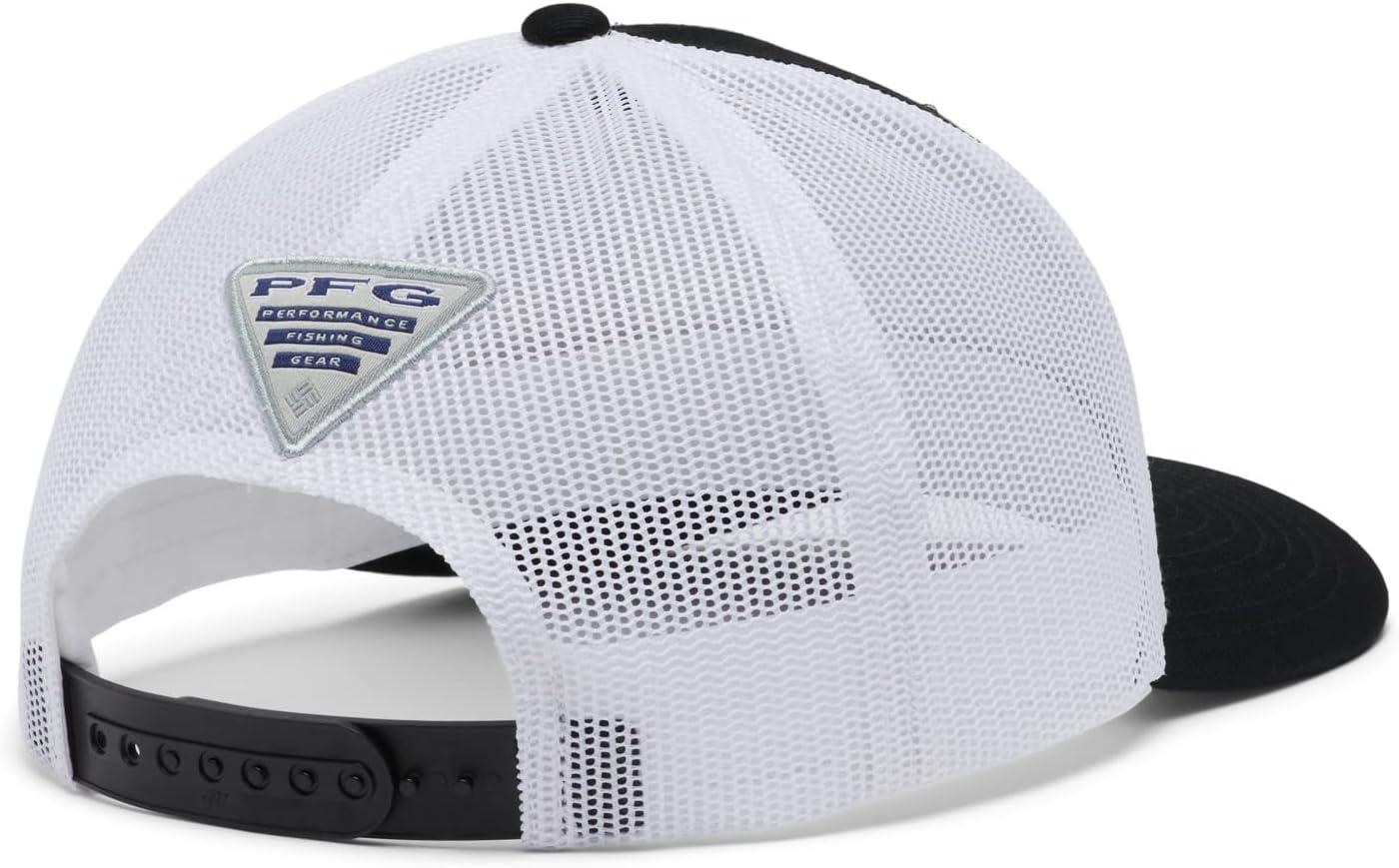 imageColumbia Unisex Adult PFG Logo Mesh Ball CapBlackAlabama Flag