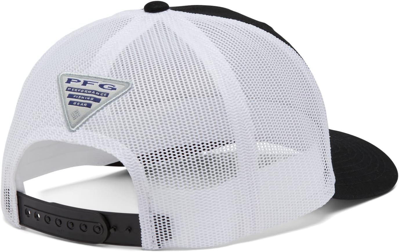 imageColumbia Unisex Adult PFG Logo Mesh Ball CapBlackAlabama Flag