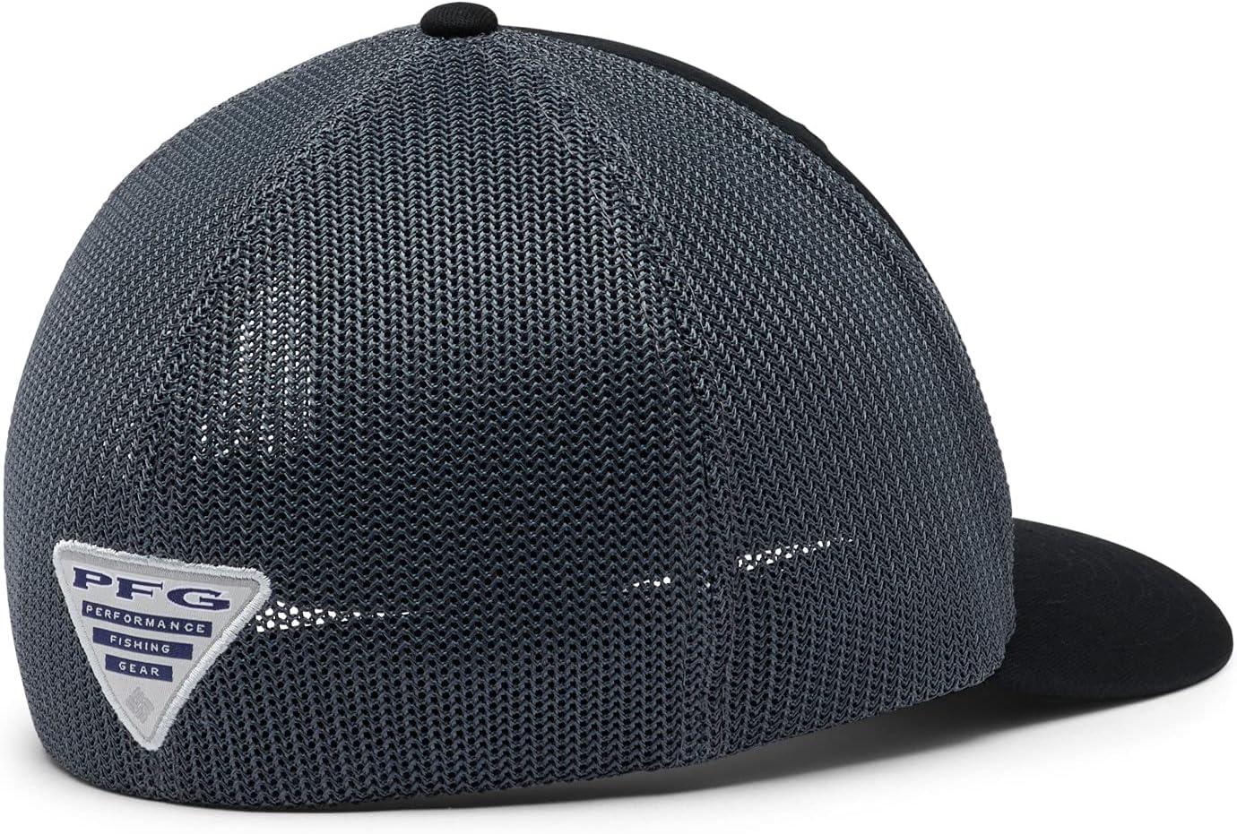 imageColumbia Unisex Adult PFG Logo Mesh Ball CapBlackGraphite