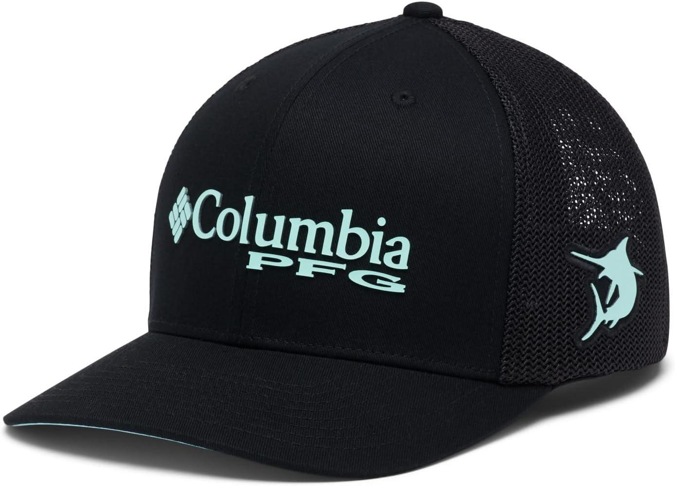 imageColumbia Unisex Adult PFG Logo Mesh Ball CapBlackGulf Stream