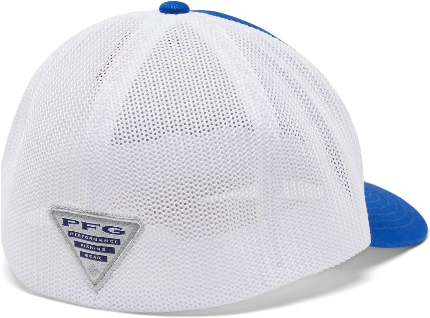 imageColumbia Unisex Adult PFG Logo Mesh Ball CapBlue MacawWhiteMarlin
