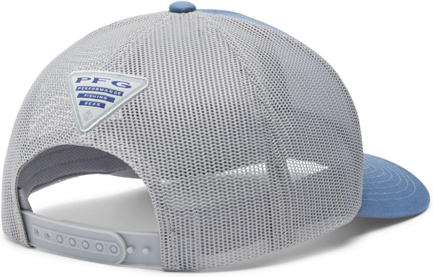 imageColumbia Unisex Adult PFG Logo Mesh Ball CapBluestone Cool Grey