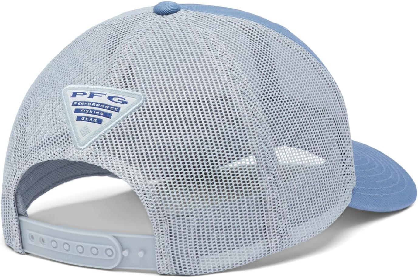imageColumbia Unisex Adult PFG Logo Mesh Ball CapBluestone Cool Grey