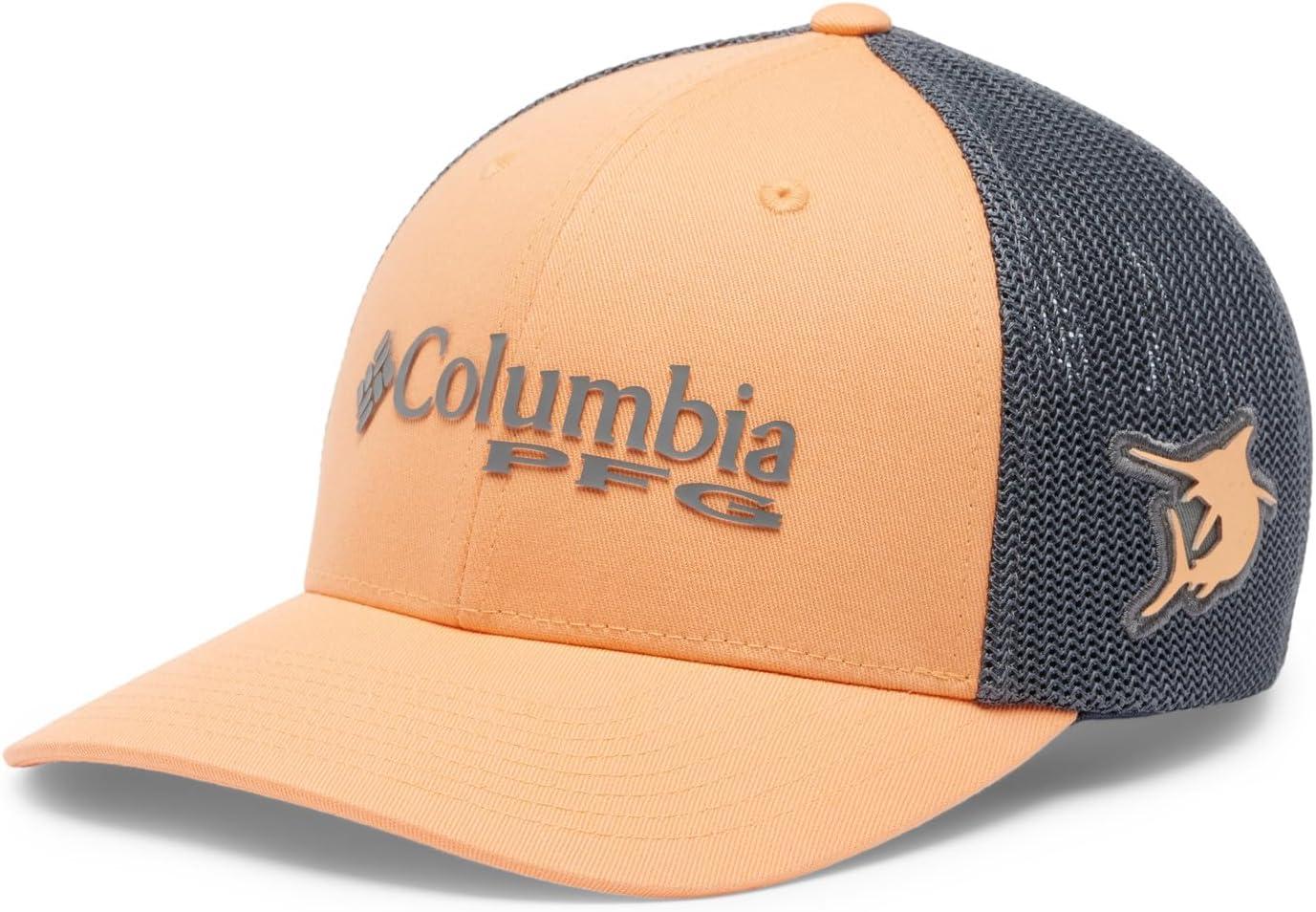 imageColumbia Unisex Adult PFG Logo Mesh Ball CapBright Nectar
