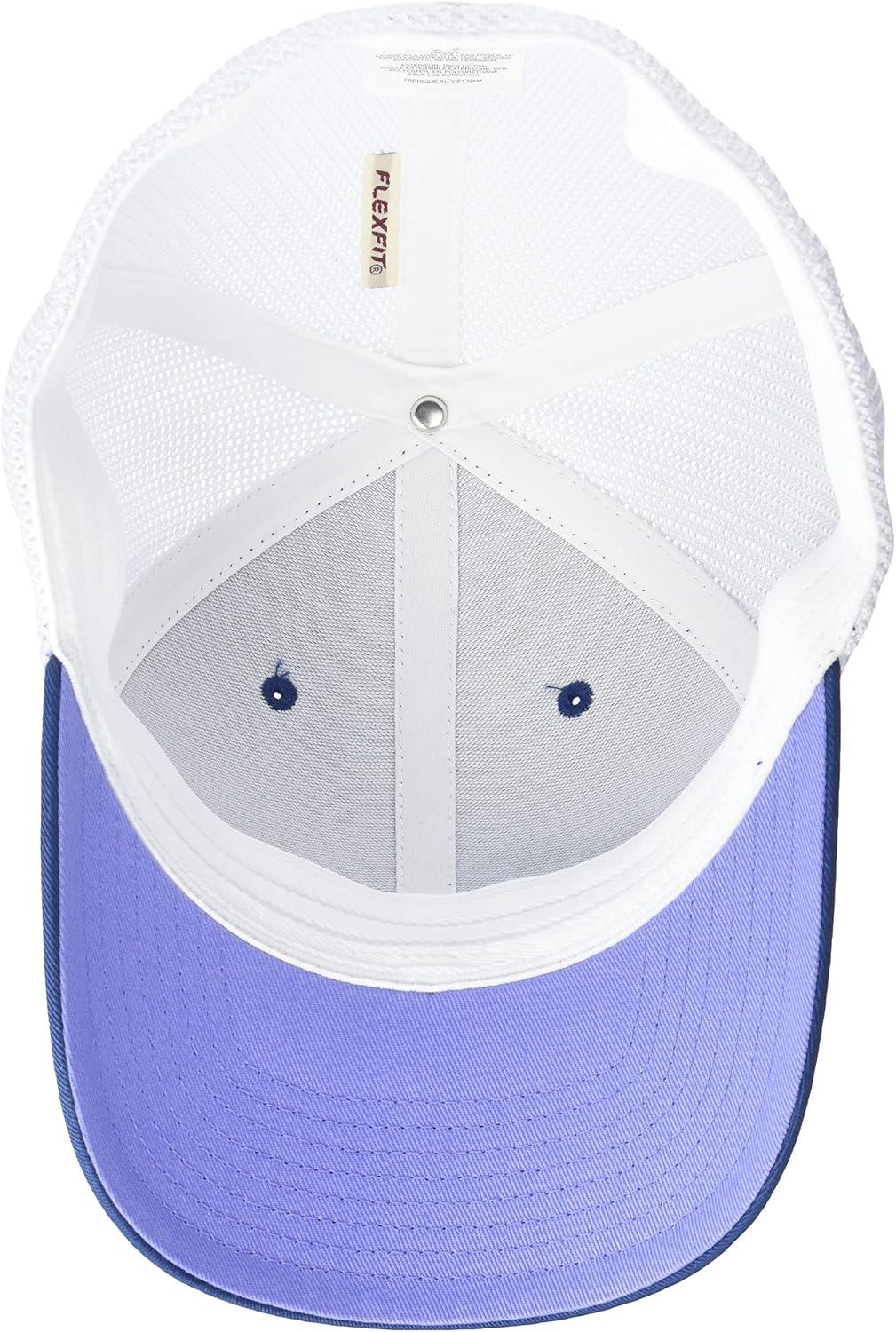 imageColumbia Unisex Adult PFG Logo Mesh Ball CapCarbonViolet Sea
