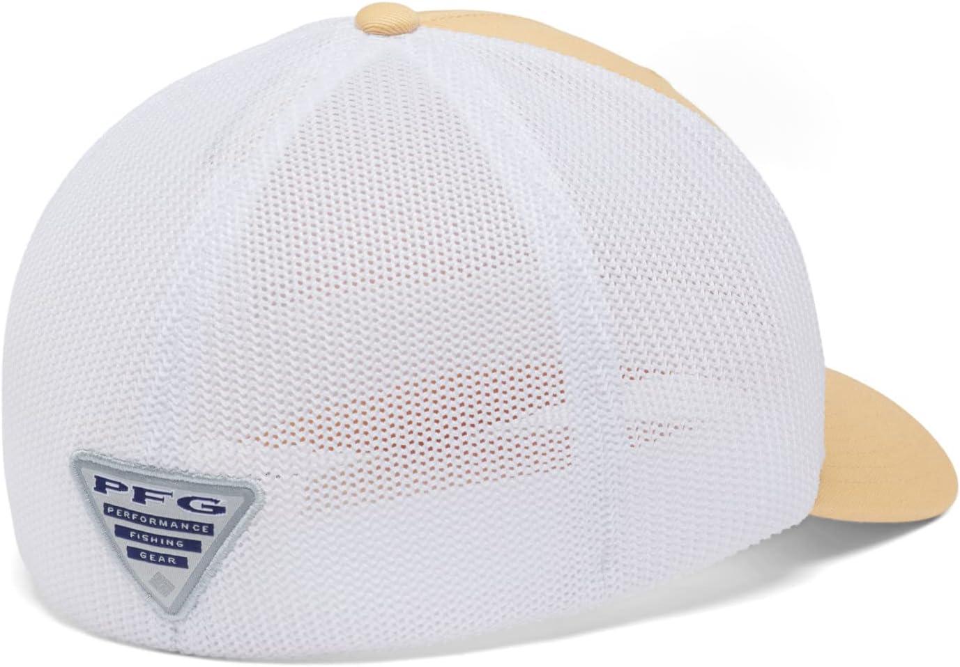 imageColumbia Unisex Adult PFG Logo Mesh Ball CapCocoa ButterInshore Slam Flag