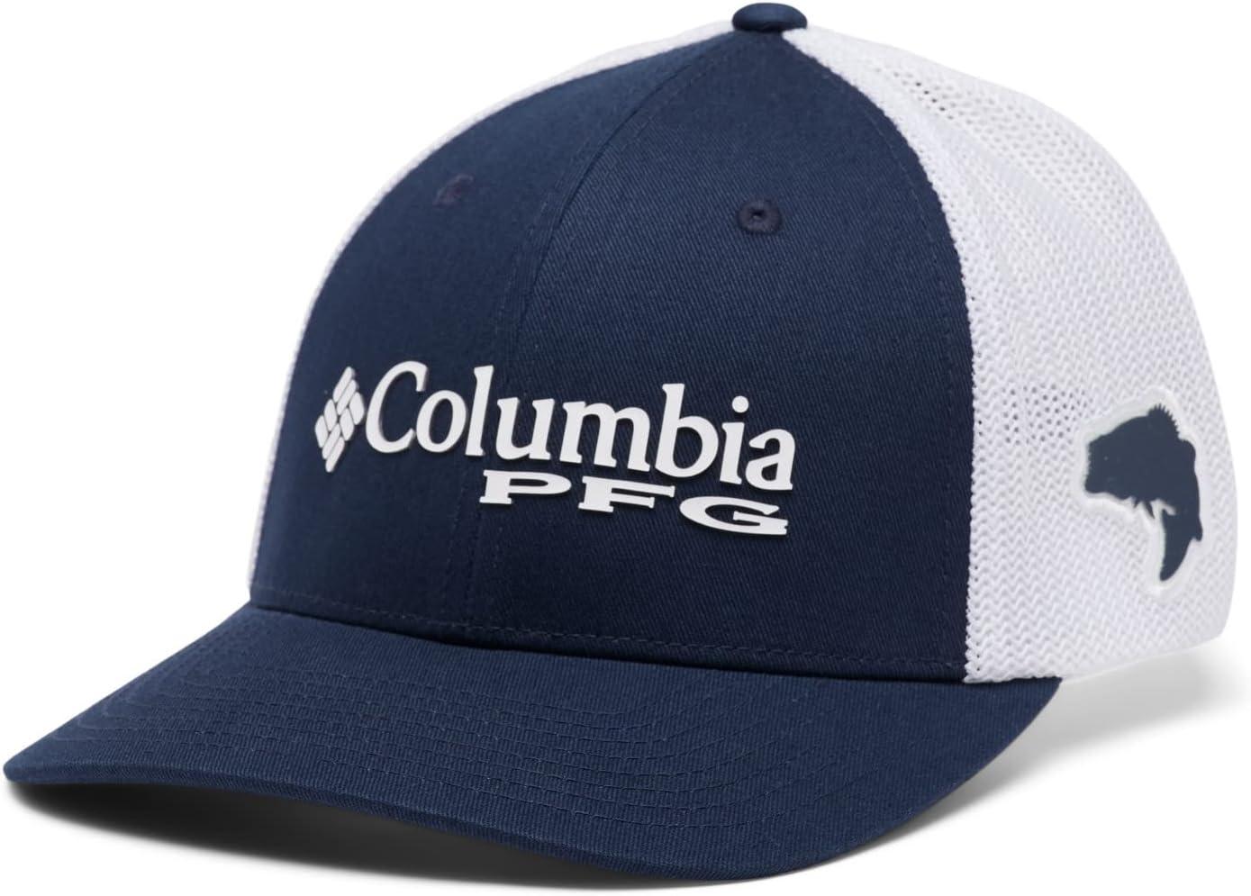 imageColumbia Unisex Adult PFG Logo Mesh Ball CapCollegiate Navy