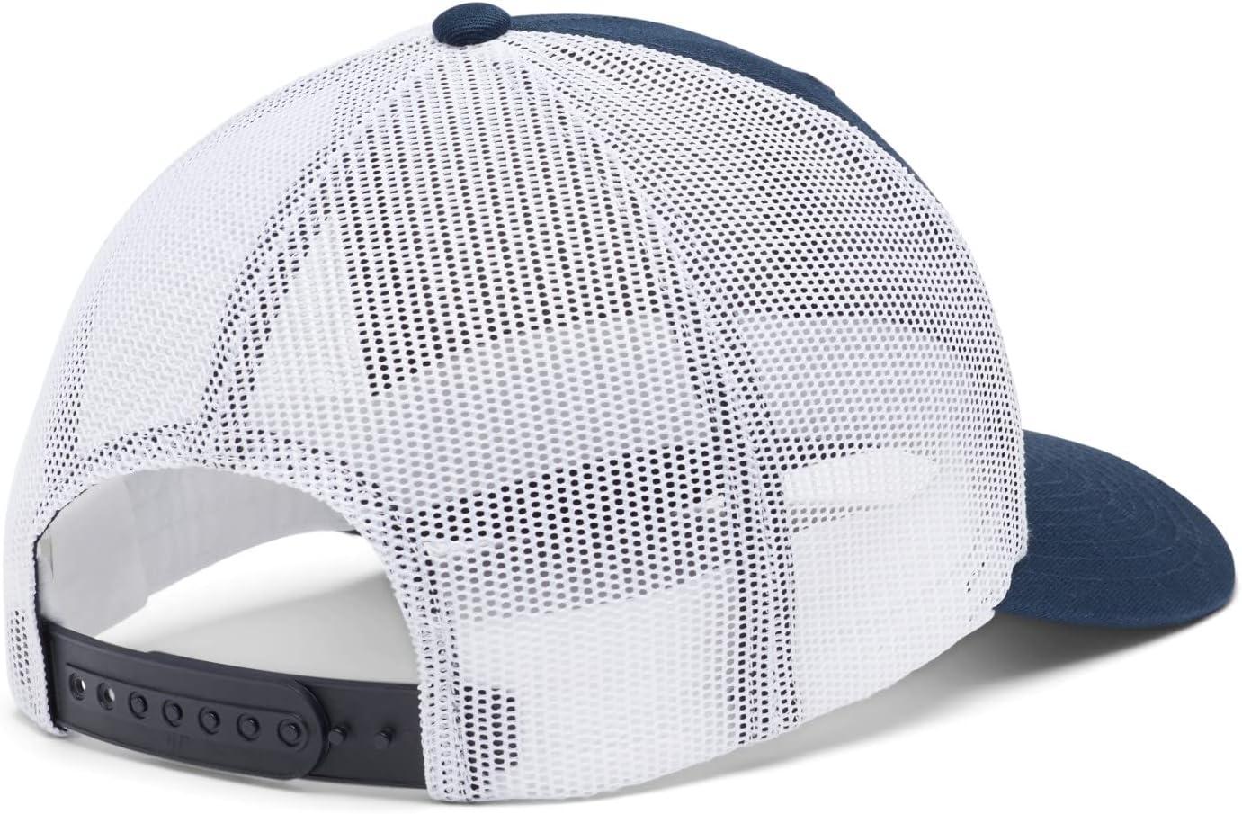 imageColumbia Unisex Adult PFG Logo Mesh Ball CapCollegiate NavyColumbia GreyMt Hood Circle