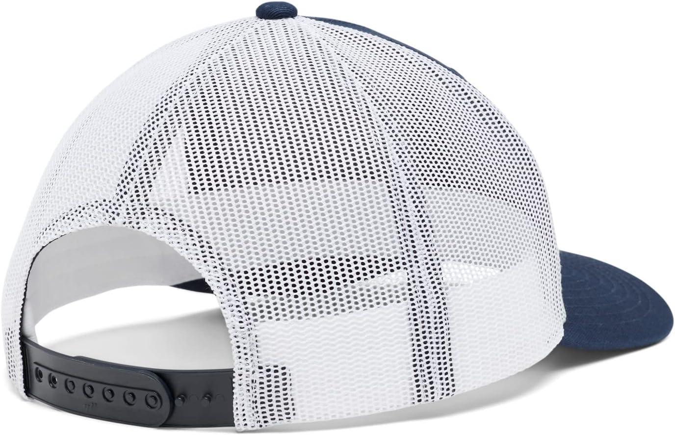 imageColumbia Unisex Adult PFG Logo Mesh Ball CapCollegiate NavyColumbia GreyMt Hood Circle