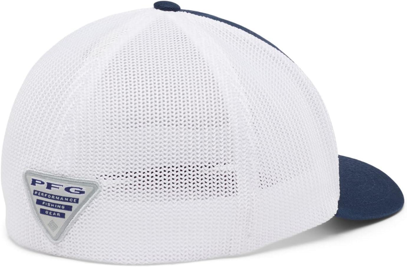 imageColumbia Unisex Adult PFG Logo Mesh Ball CapCollegiate NavyPnw Flag