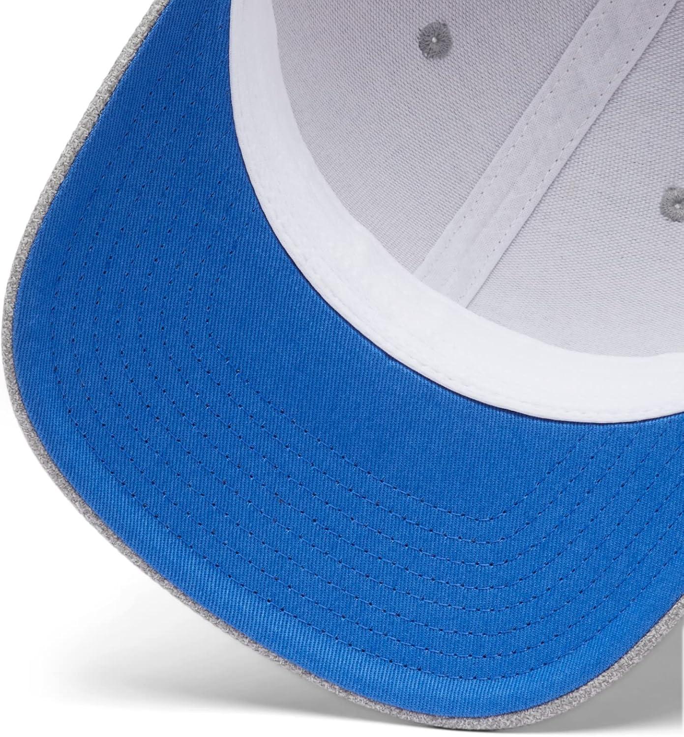 imageColumbia Unisex Adult PFG Logo Mesh Ball CapCool Grey HeatherVivid Blue
