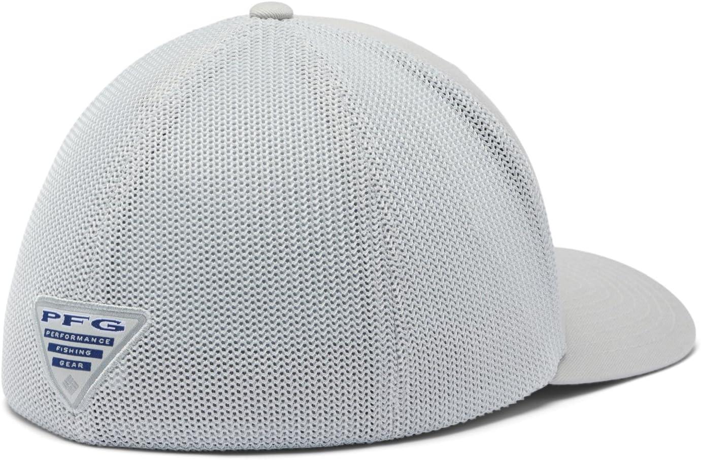 imageColumbia Unisex Adult PFG Logo Mesh Ball CapCool GreyNocturnalUs Fish Flag