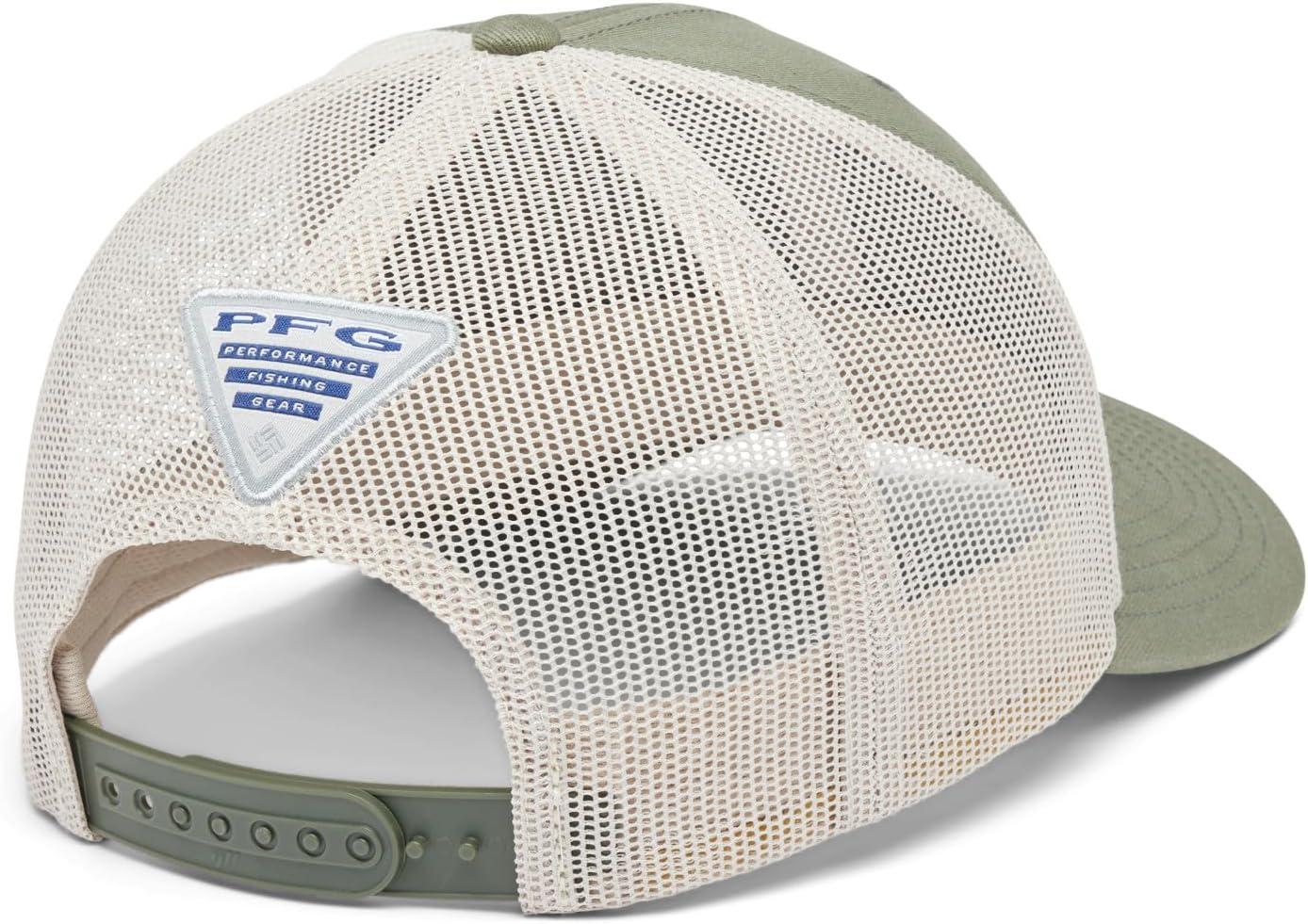 imageColumbia Unisex Adult PFG Logo Mesh Ball CapCypressFossil