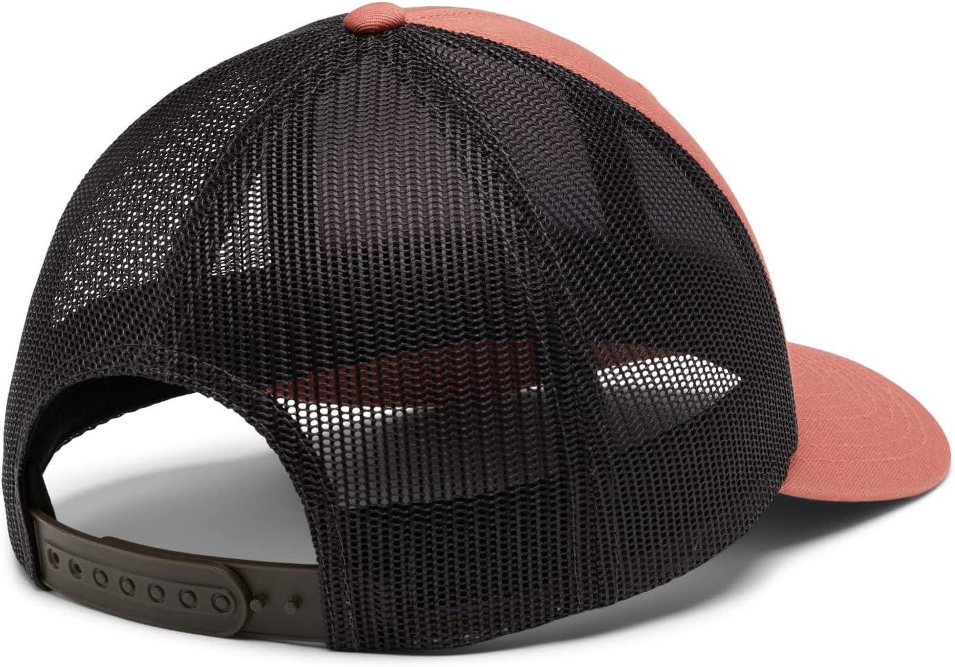 imageColumbia Unisex Adult PFG Logo Mesh Ball CapDark CoralShark Peak2river