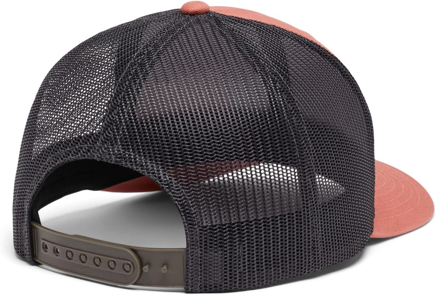 imageColumbia Unisex Adult PFG Logo Mesh Ball CapDark CoralShark Peak2river