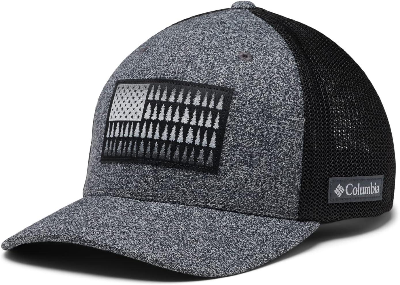 imageColumbia Unisex Adult PFG Logo Mesh Ball CapGrill Heather