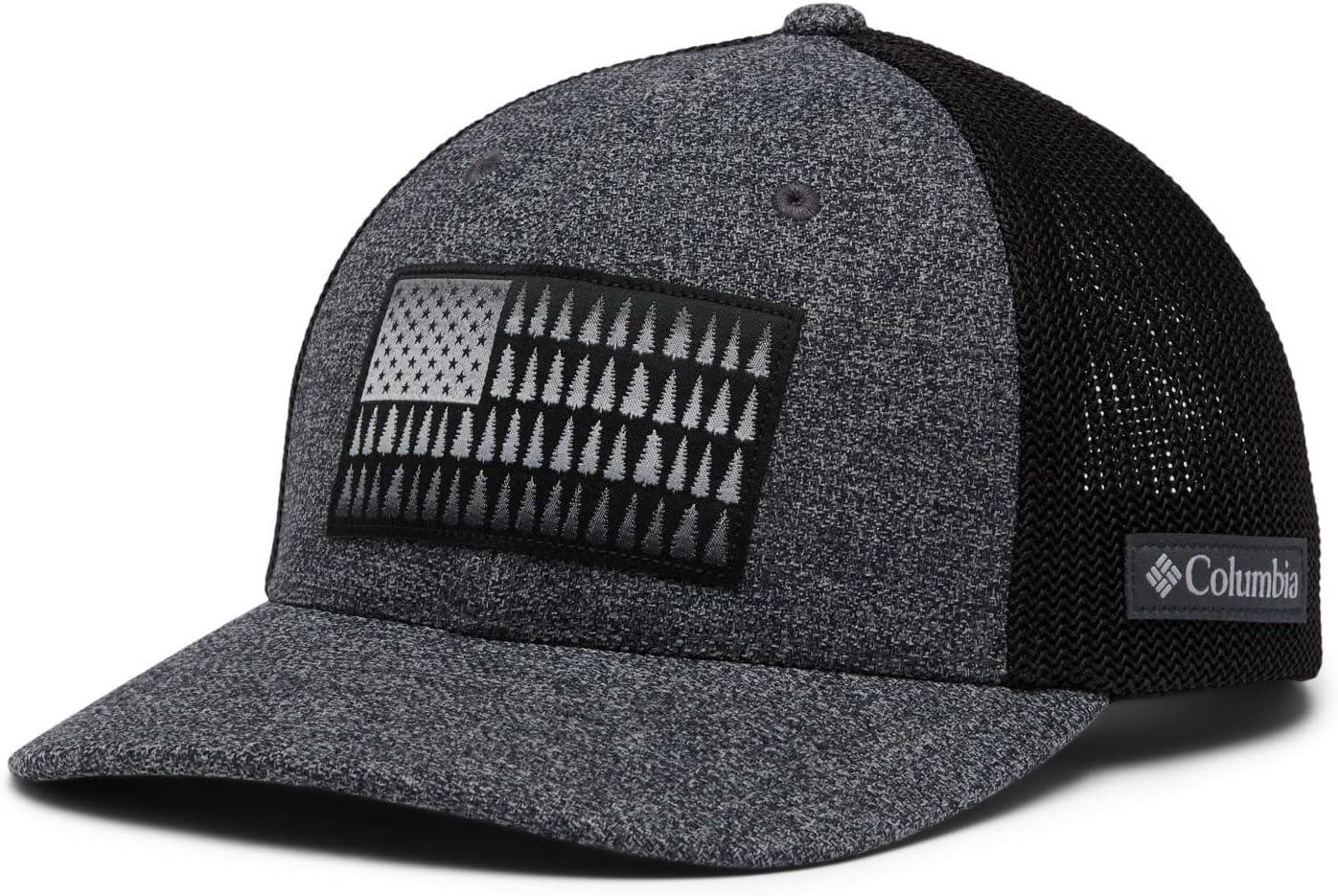 imageColumbia Unisex Adult PFG Logo Mesh Ball CapGrill Heather
