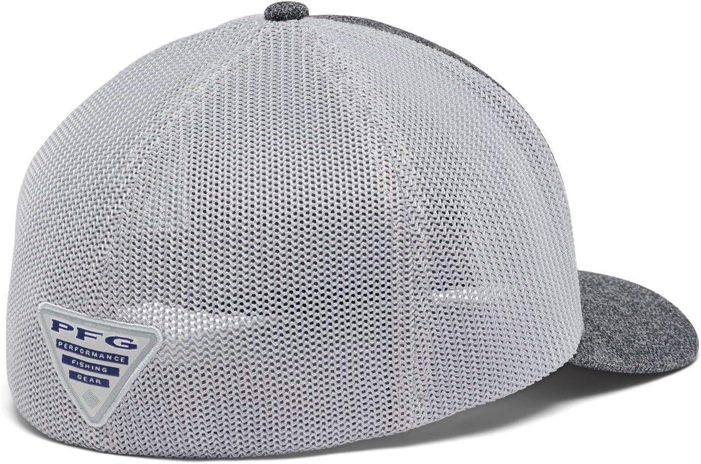 imageColumbia Unisex Adult PFG Logo Mesh Ball CapGrill HeatherCool Grey