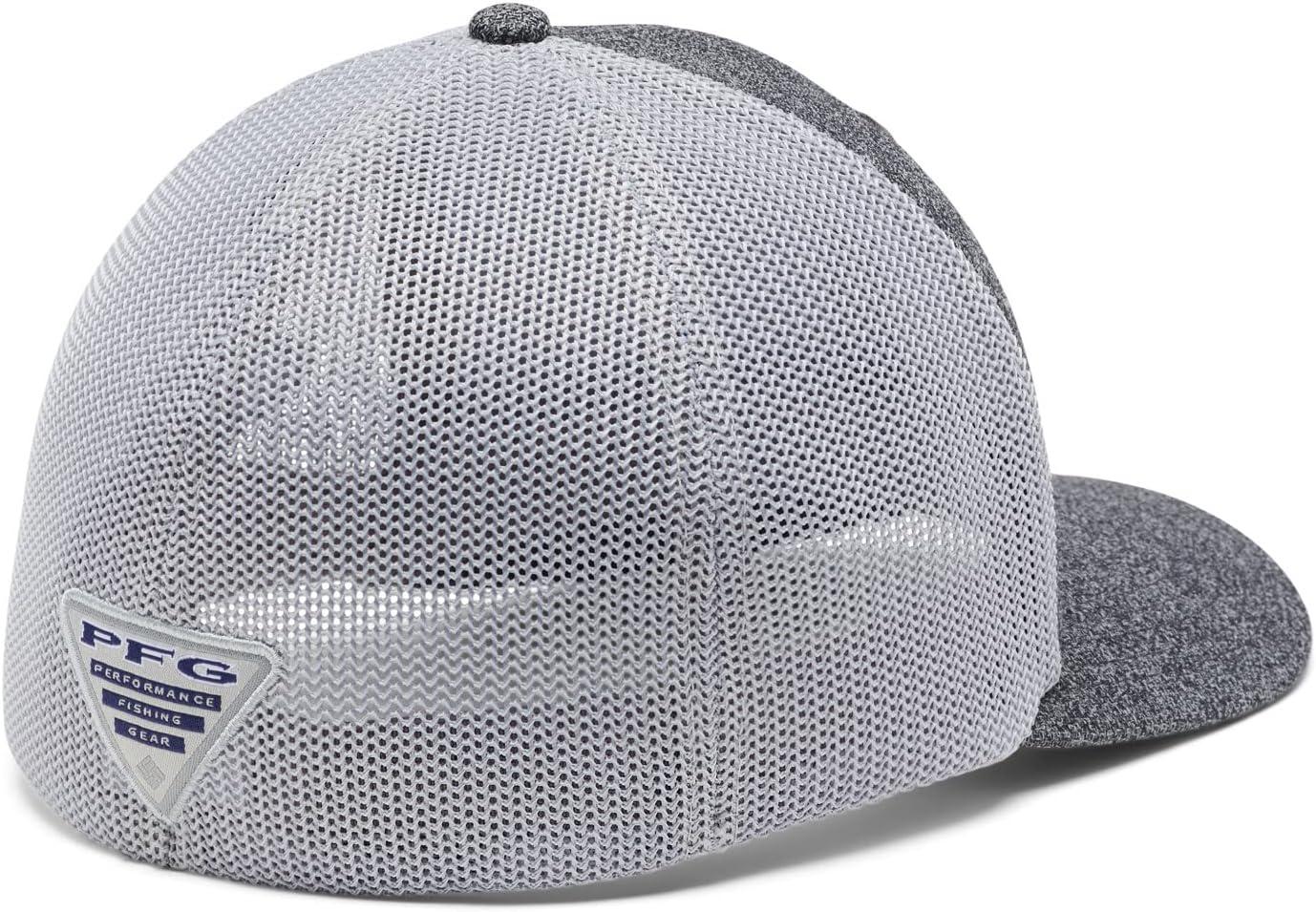 imageColumbia Unisex Adult PFG Logo Mesh Ball CapGrill HeatherCool Grey