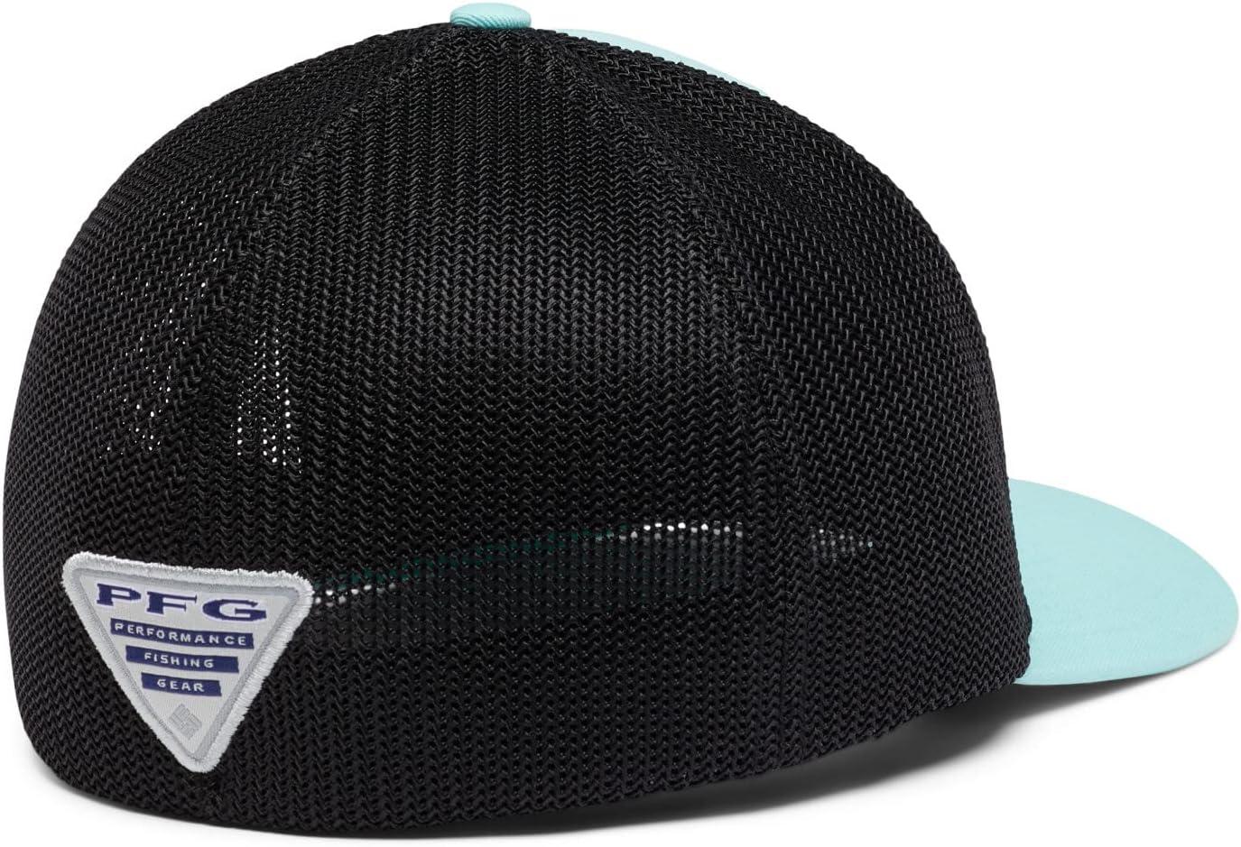 imageColumbia Unisex Adult PFG Logo Mesh Ball CapGulf StreamBlackOffshore Slam Flag