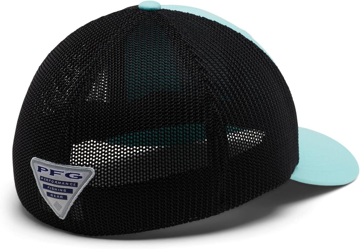imageColumbia Unisex Adult PFG Logo Mesh Ball CapGulf StreamBlackOffshore Slam Flag