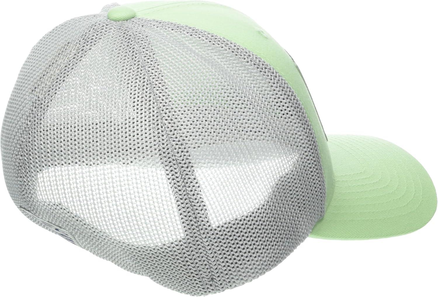 imageColumbia Unisex Adult PFG Logo Mesh Ball CapKey WestCool GreyUs Fish Flag