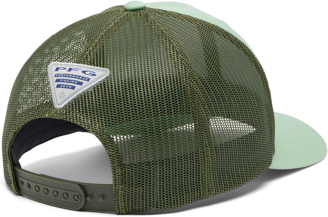imageColumbia Unisex Adult PFG Logo Mesh Ball CapNew MintCypress