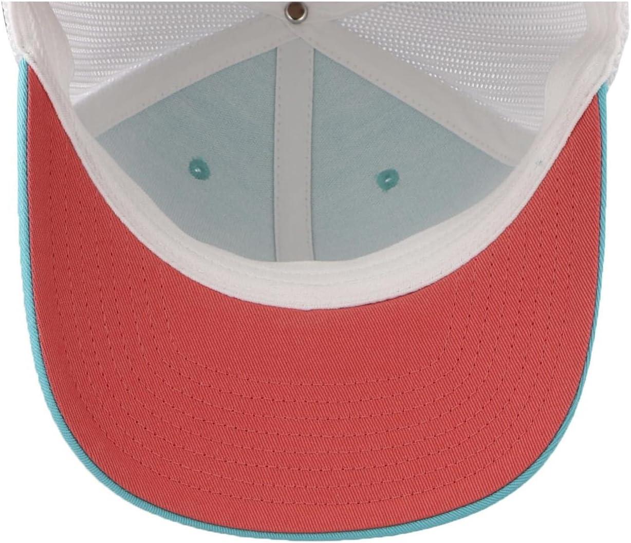 imageColumbia Unisex Adult PFG Logo Mesh Ball CapOcean TealCorange