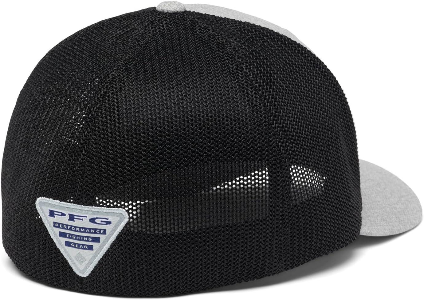 imageColumbia Unisex Adult PFG Logo Mesh Ball CapOlive GreenCollegiate Navy