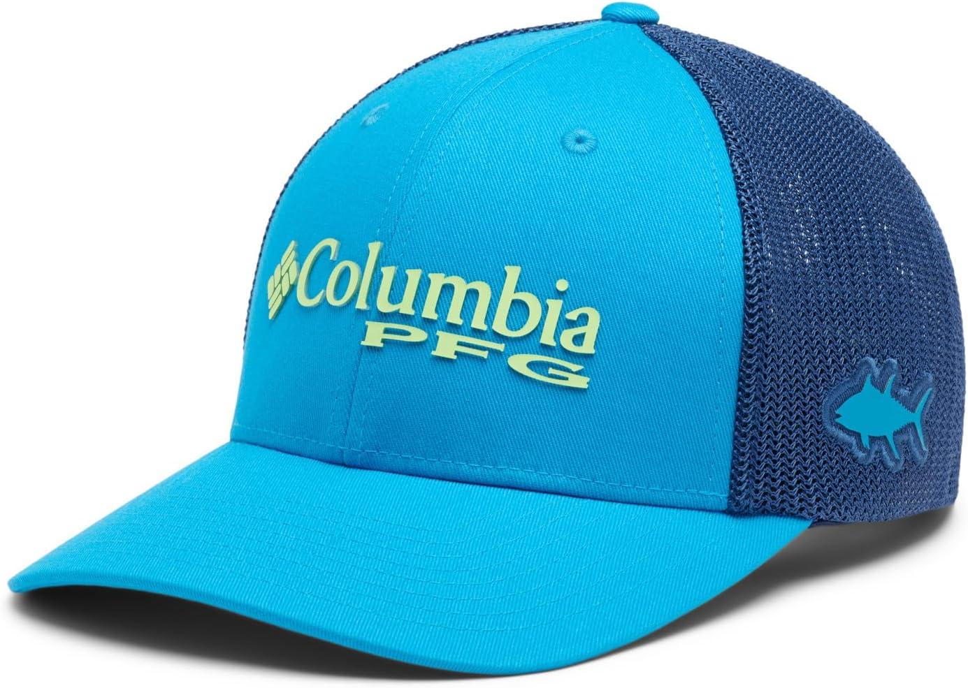 imageColumbia Unisex Adult PFG Logo Mesh Ball CapPoolCarbon