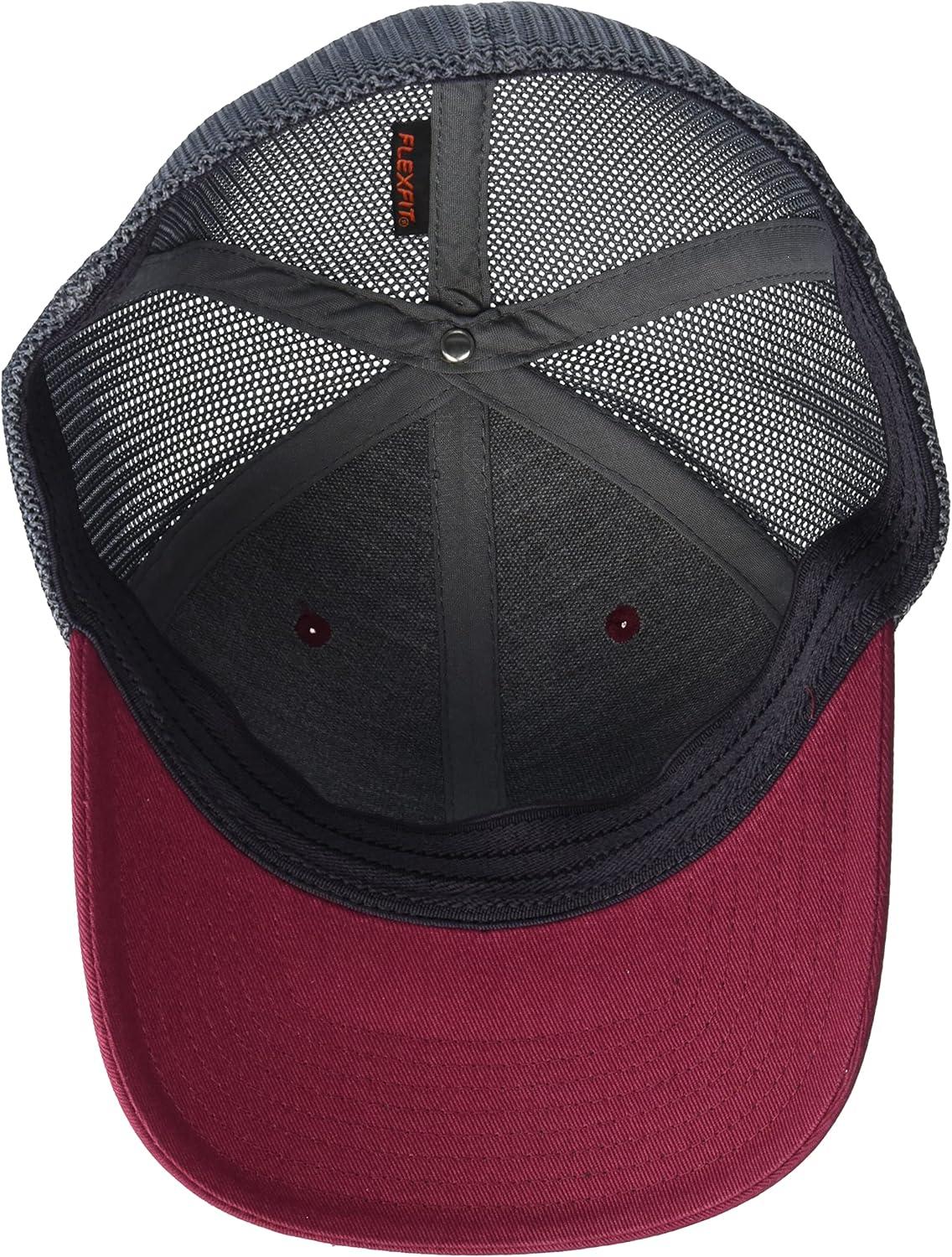 imageColumbia Unisex Adult PFG Logo Mesh Ball CapRed JasperCity Grey