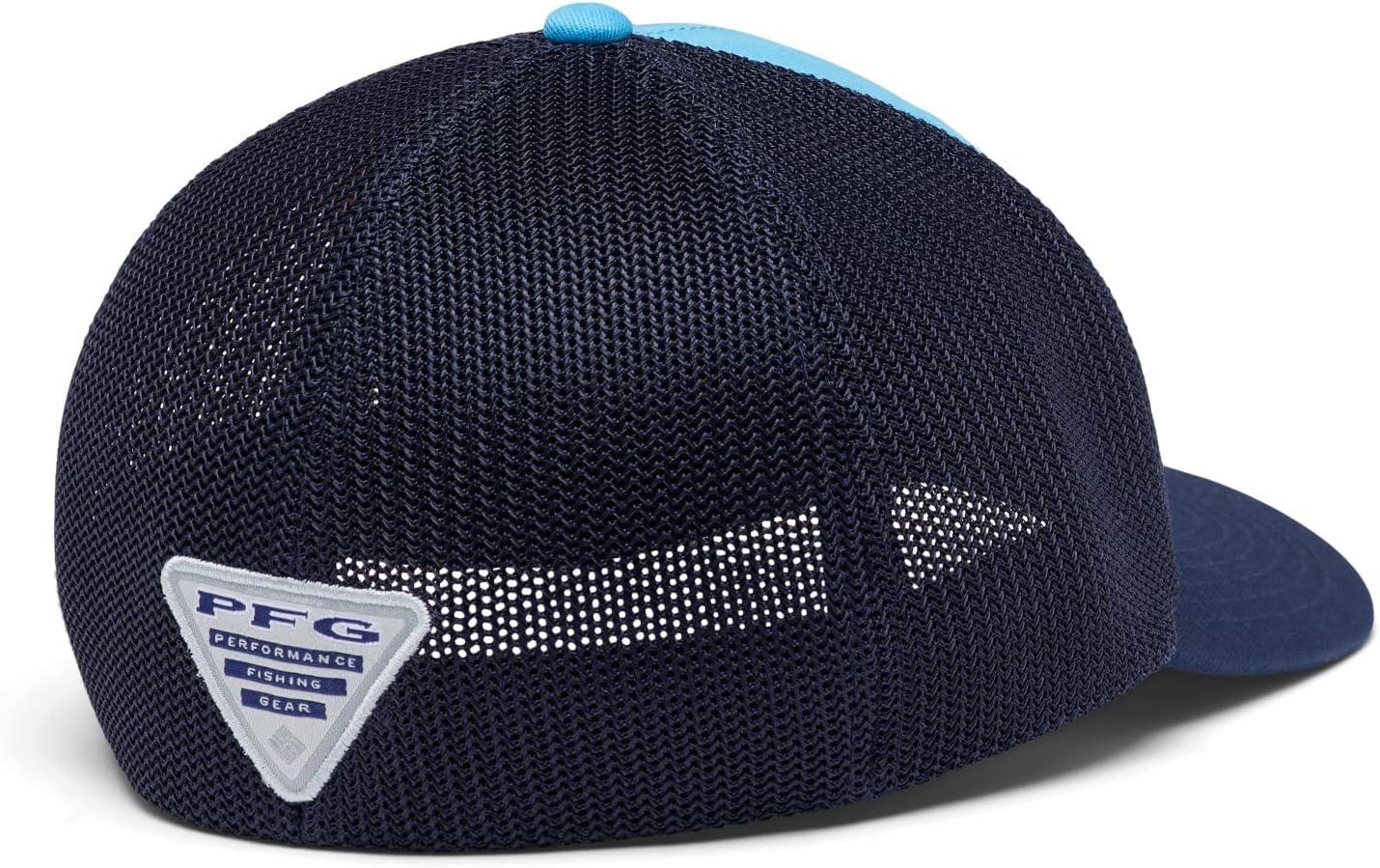 imageColumbia Unisex Adult PFG Logo Mesh Ball CapRiptideCollegiate NavyOffshore Slam Flag