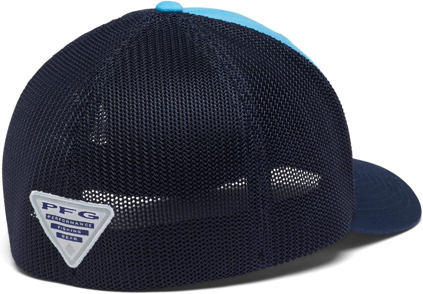 imageColumbia Unisex Adult PFG Logo Mesh Ball CapRiptideCollegiate NavyOffshore Slam Flag