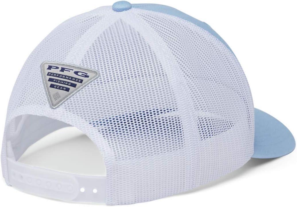 imageColumbia Unisex Adult PFG Logo Mesh Ball CapSailWhiteFish Flag