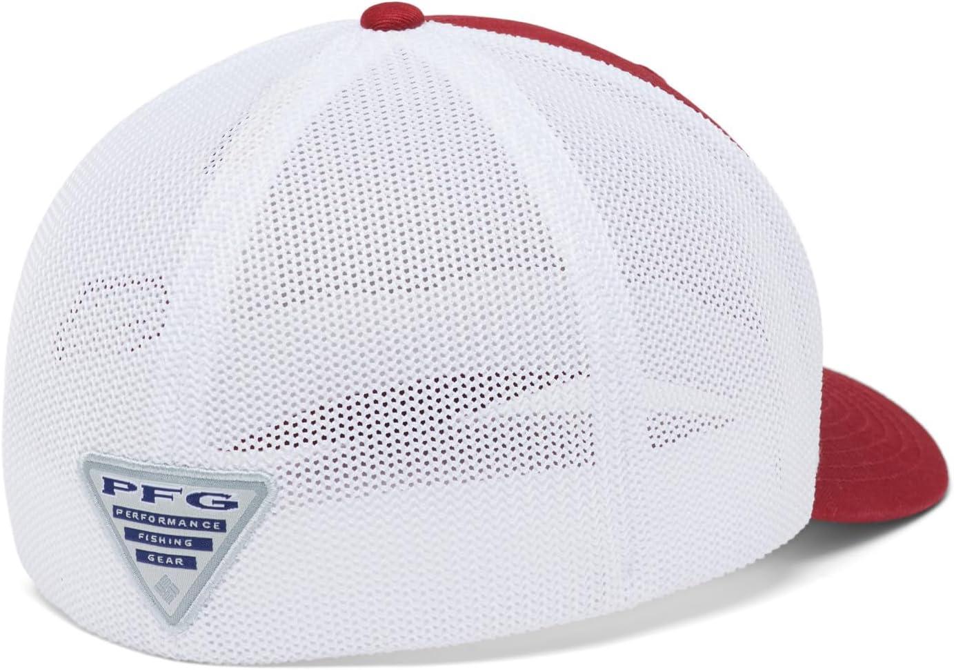 imageColumbia Unisex Adult PFG Logo Mesh Ball CapSalmon