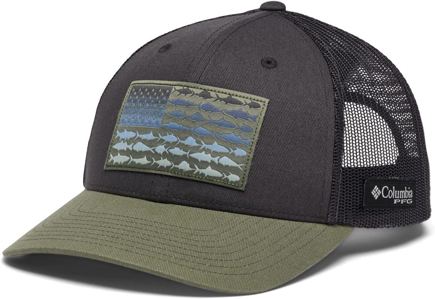 imageColumbia Unisex Adult PFG Logo Mesh Ball CapSharkCypress