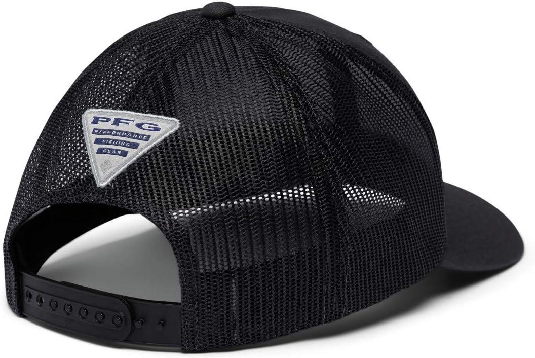 imageColumbia Unisex Adult PFG Logo Mesh Ball CapSharkFish Flag