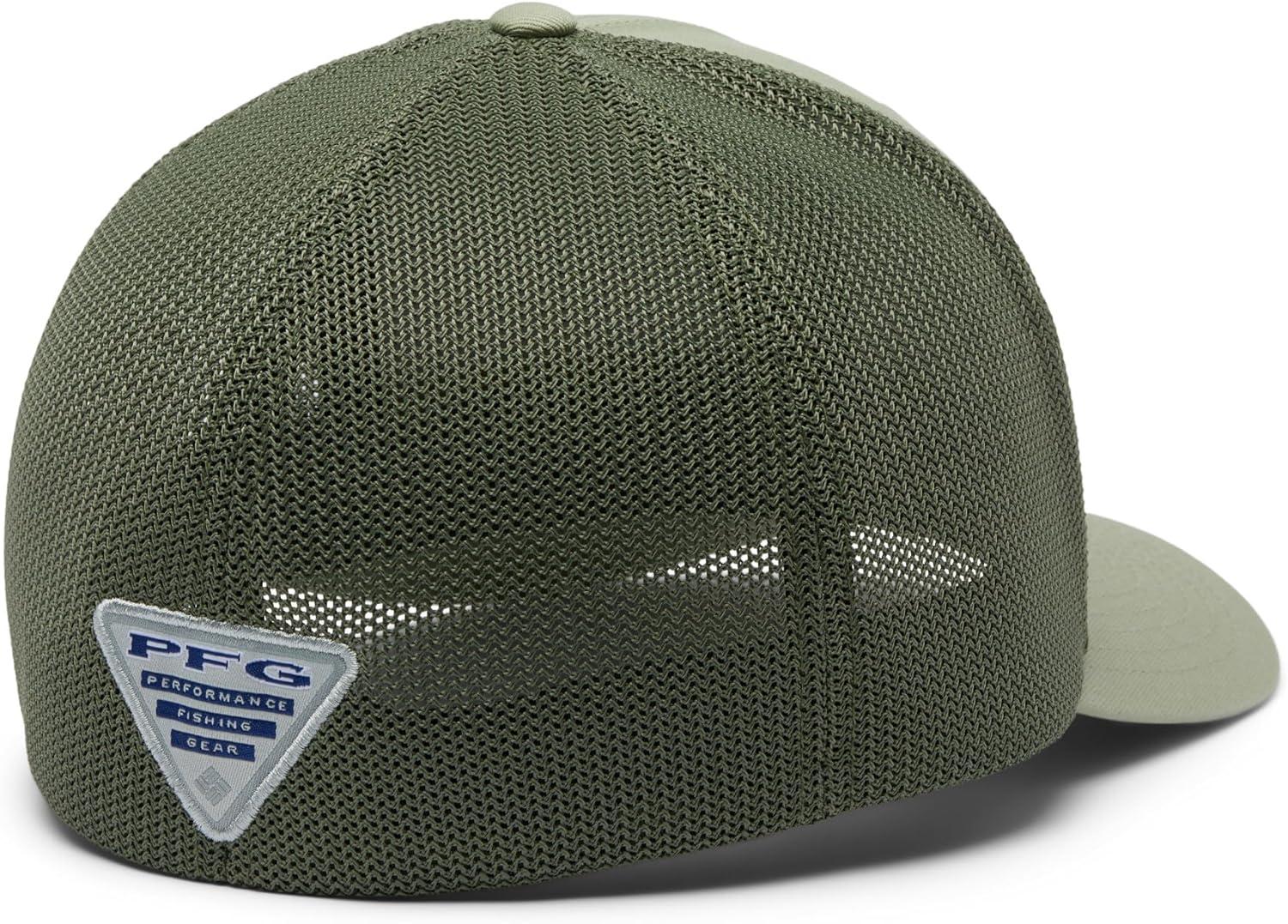 imageColumbia Unisex Adult PFG Logo Mesh Ball CapSmokey SageCypress