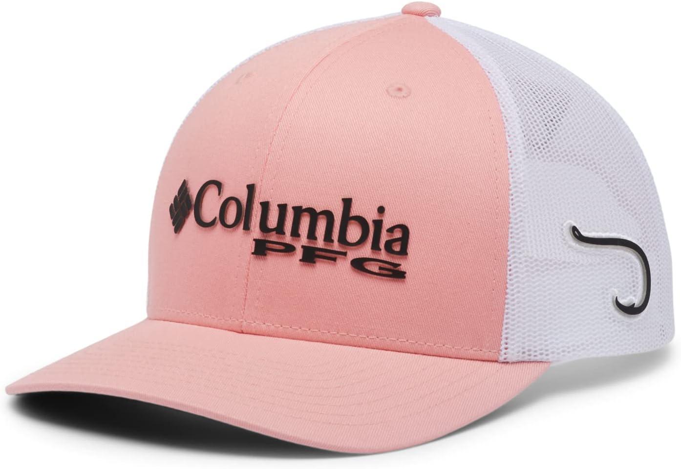 imageColumbia Unisex Adult PFG Logo Mesh Ball CapSorbetBlackHook