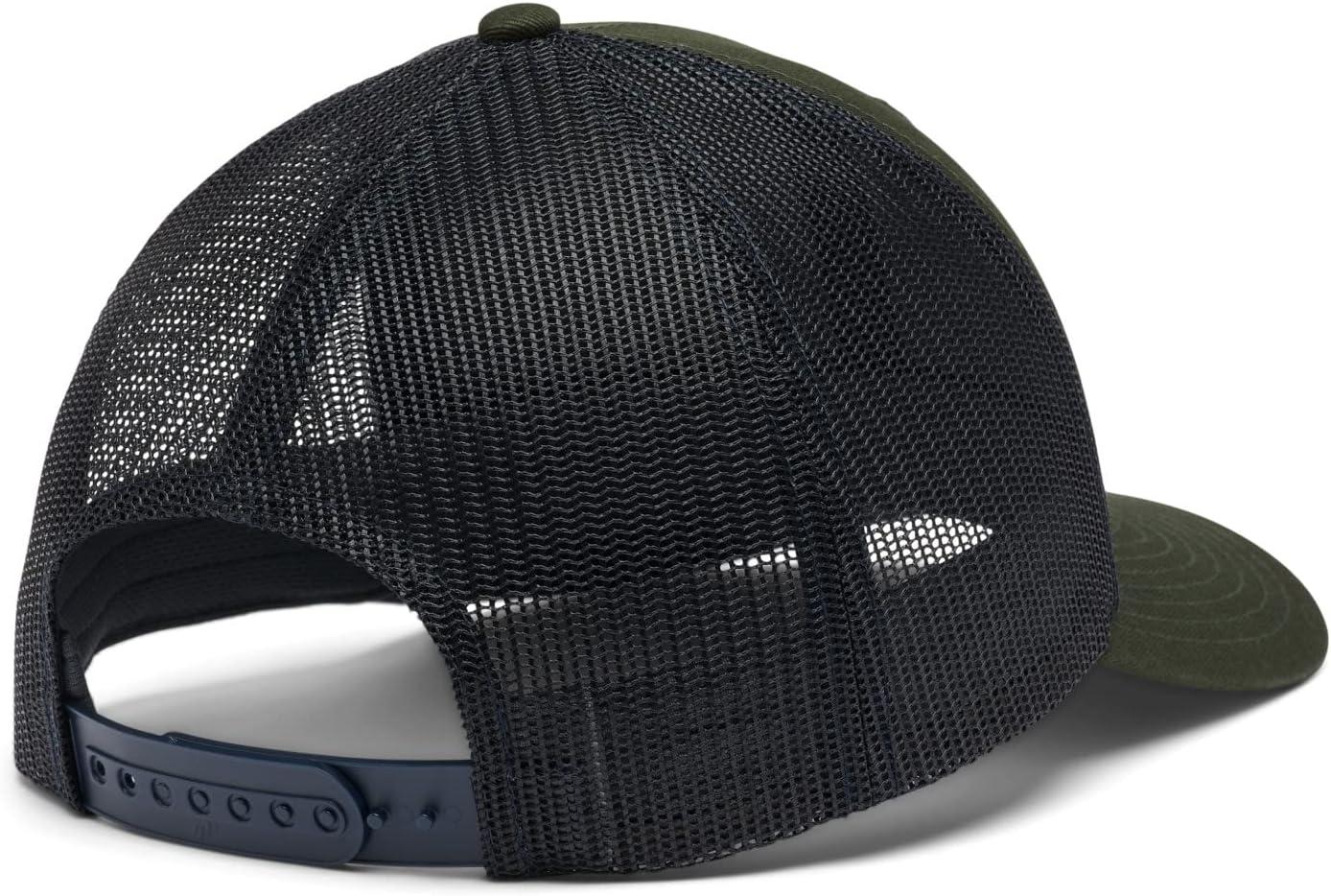 imageColumbia Unisex Adult PFG Logo Mesh Ball CapSpruceDark Nocturnal Mt Hood Patch