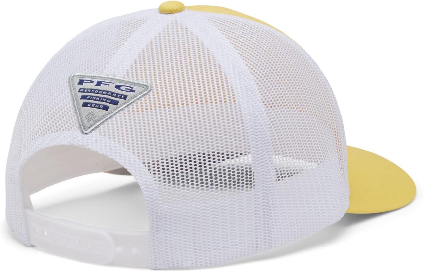imageColumbia Unisex Adult PFG Logo Mesh Ball CapSun GlowCool GreyMarlin
