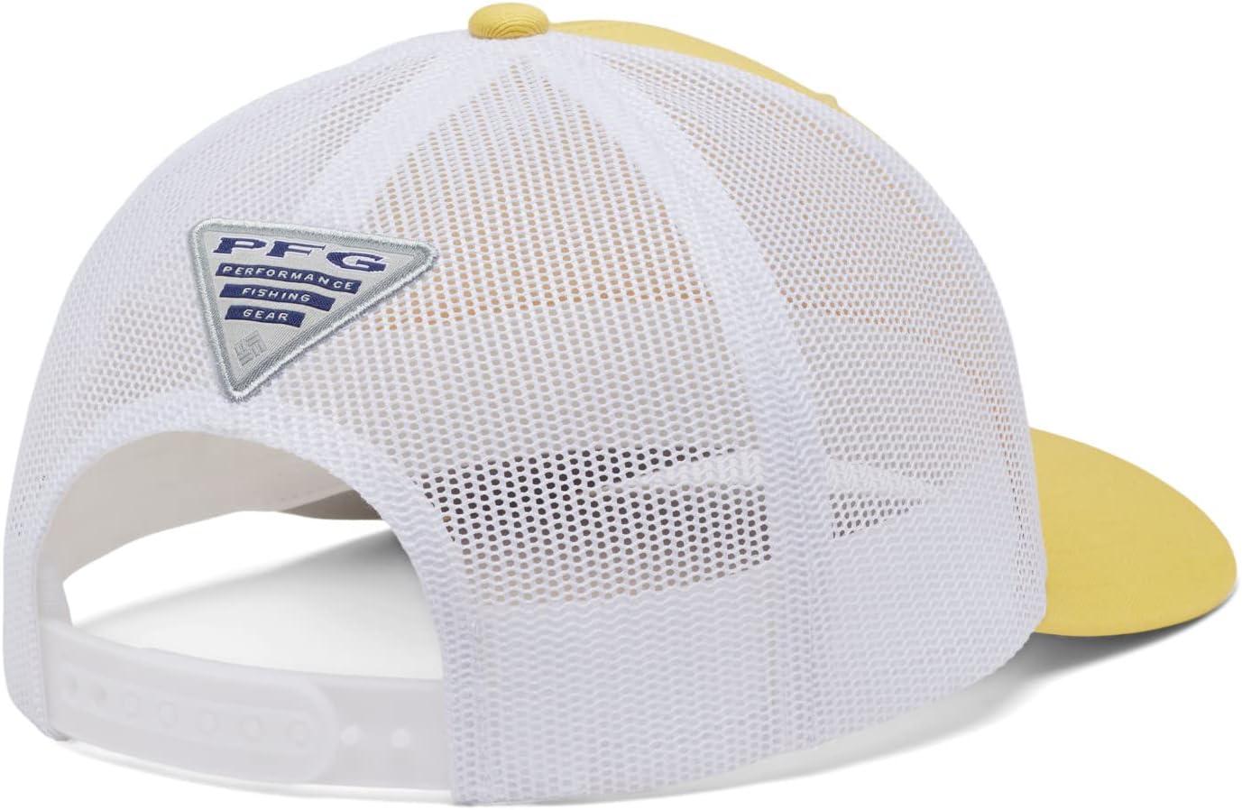 imageColumbia Unisex Adult PFG Logo Mesh Ball CapSun GlowCool GreyMarlin