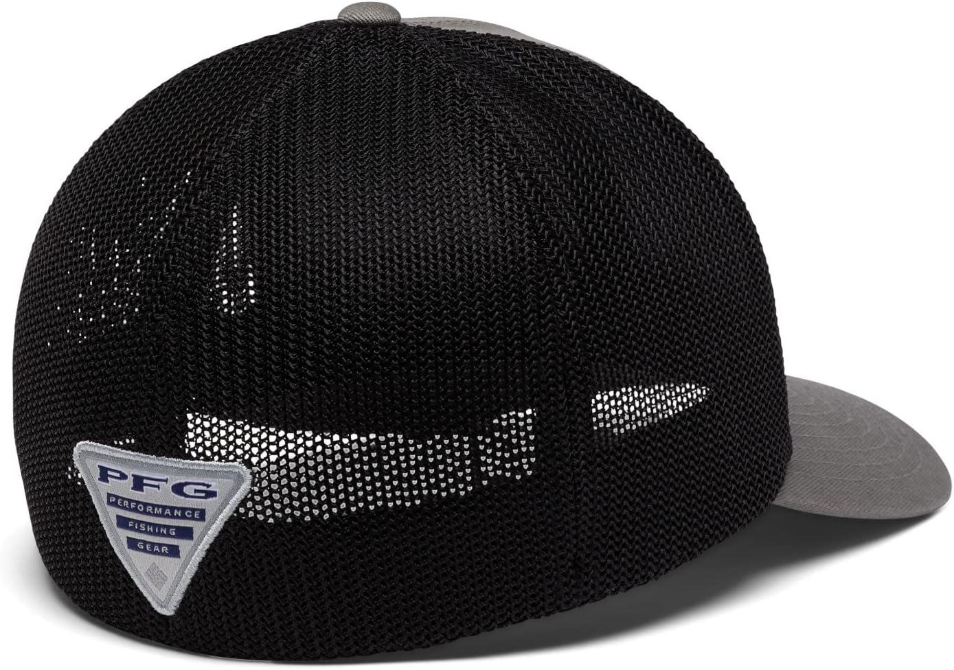 imageColumbia Unisex Adult PFG Logo Mesh Ball CapTitaniumBlack