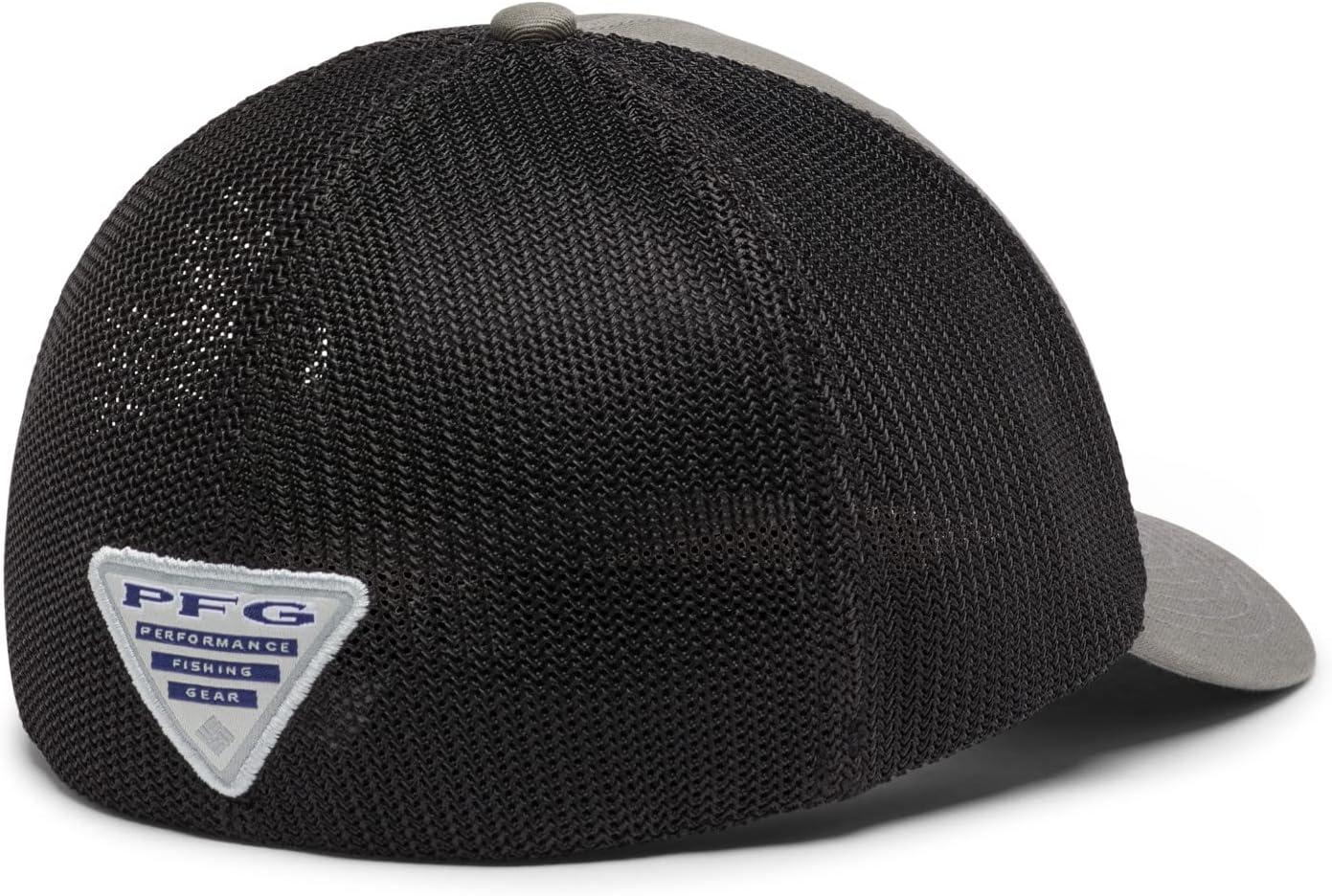 imageColumbia Unisex Adult PFG Logo Mesh Ball CapTitaniumBlack