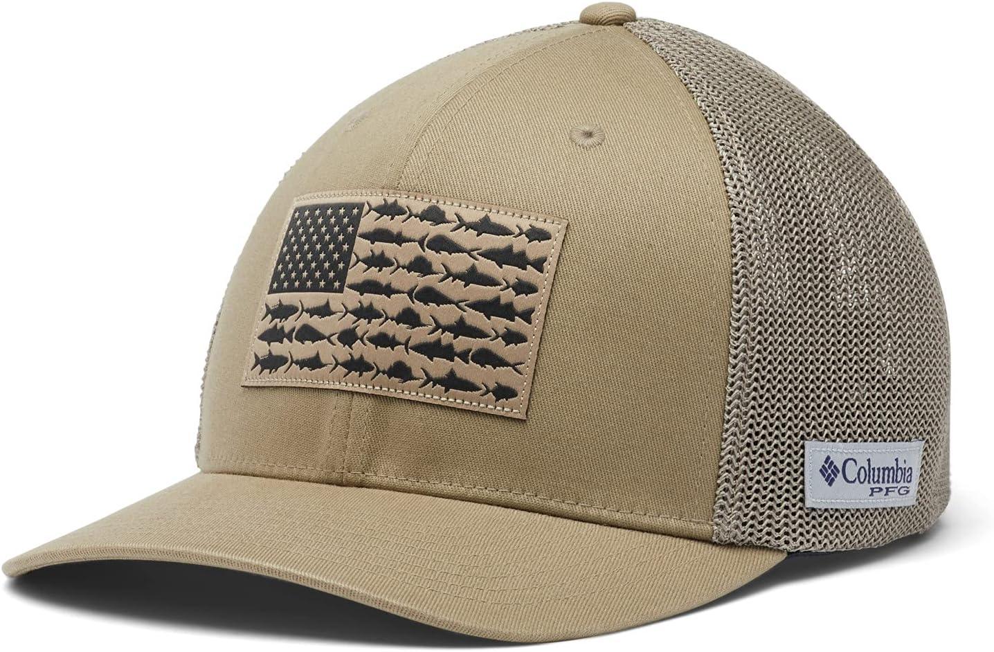 imageColumbia Unisex Adult PFG Logo Mesh Ball CapTusk