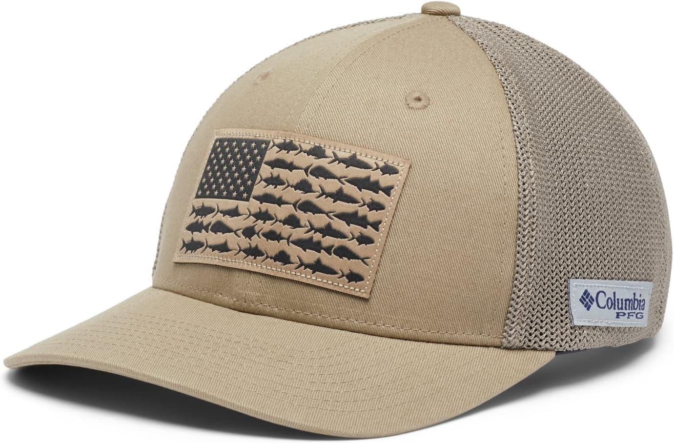 imageColumbia Unisex Adult PFG Logo Mesh Ball CapTusk