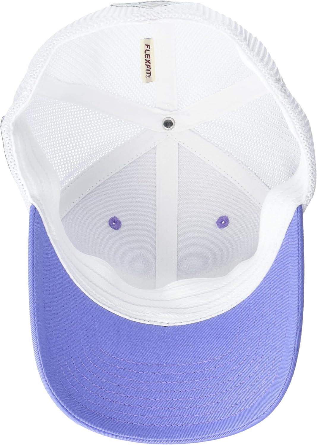 imageColumbia Unisex Adult PFG Logo Mesh Ball CapViolet SeaSilver