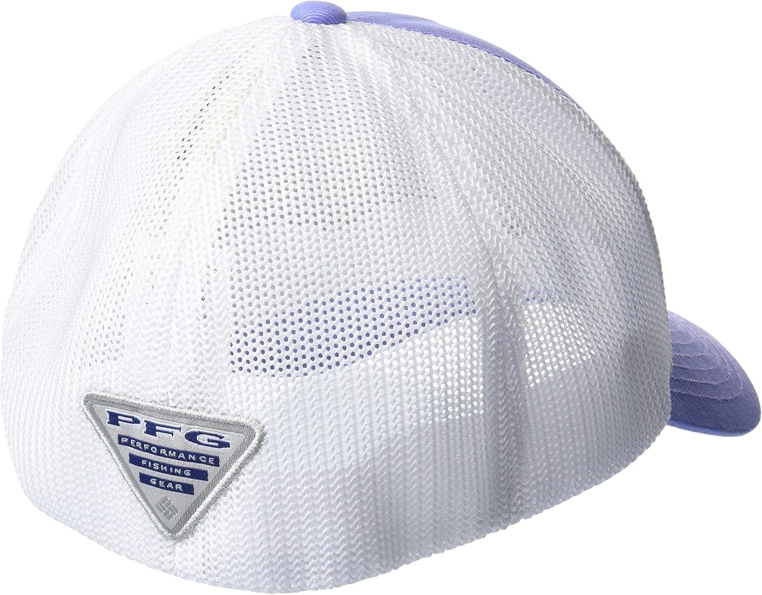 imageColumbia Unisex Adult PFG Logo Mesh Ball CapViolet SeaSilver
