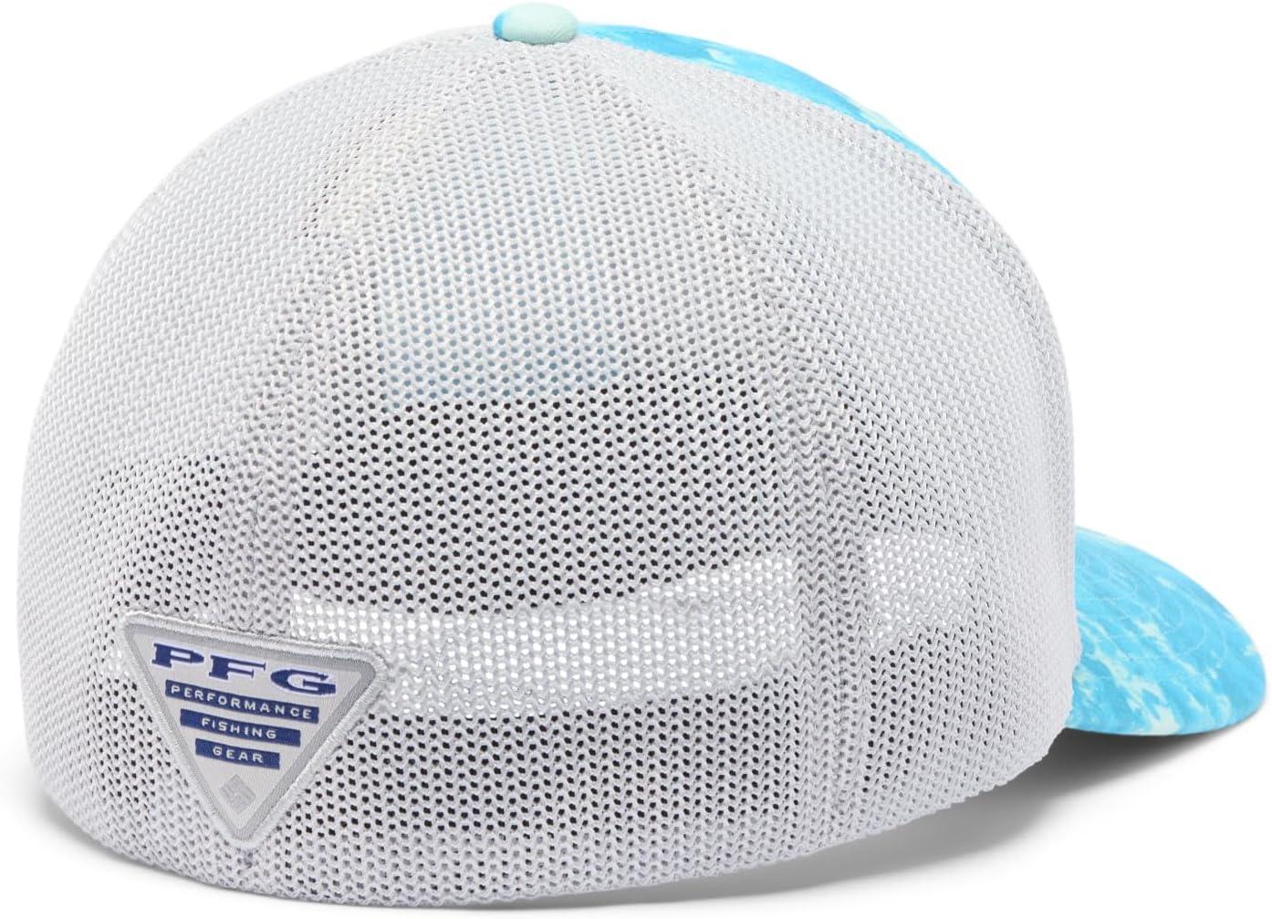 imageColumbia Unisex Camo Mesh Ball CapBlue Echo Seamoss Print