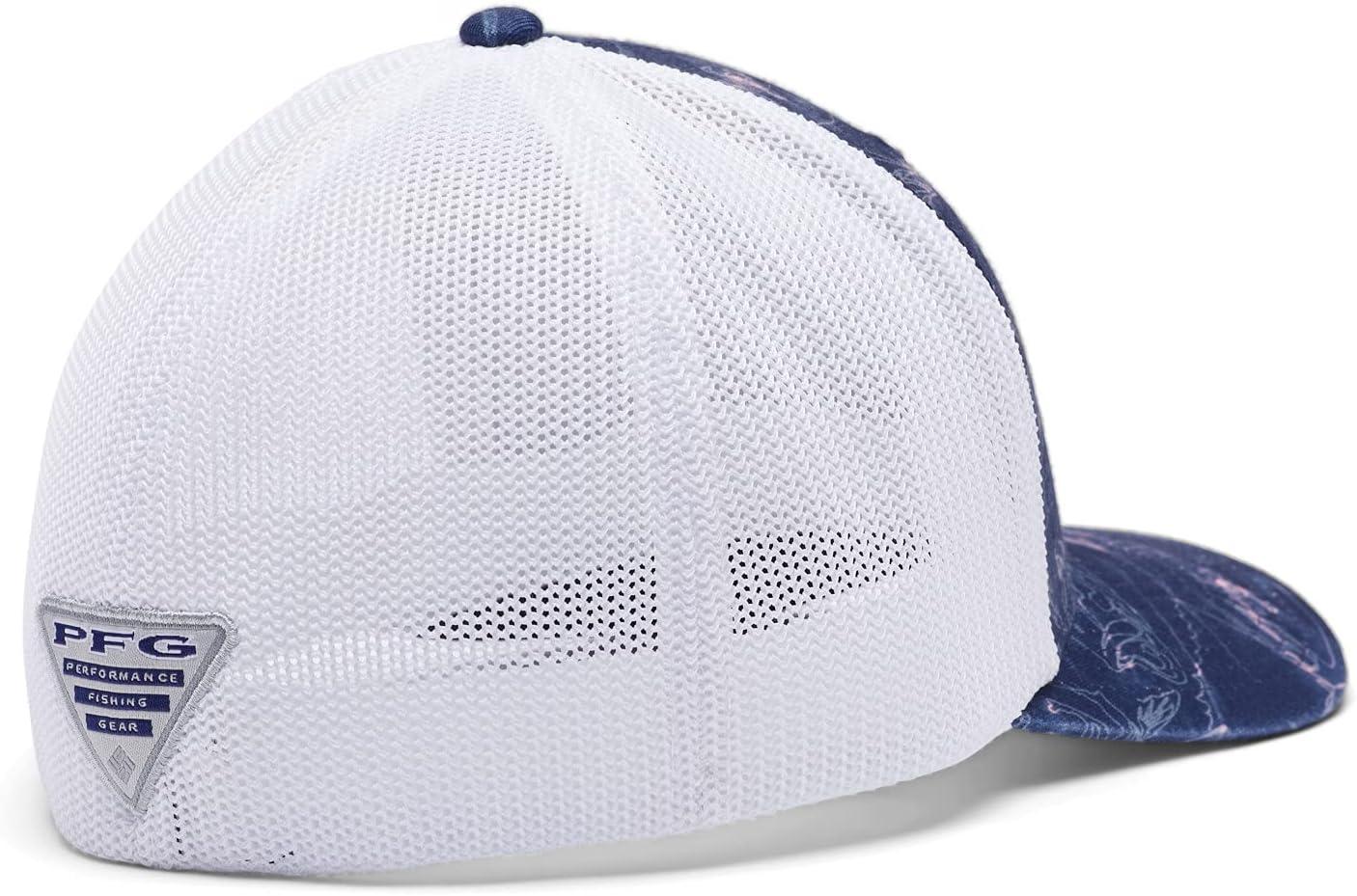 imageColumbia Unisex Camo Mesh Ball CapCollegiate Navy Contour Fish Print